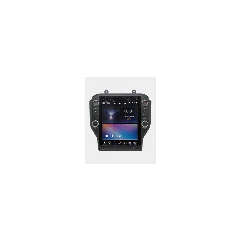 Estereo Mustang Tipo Tesla Carplay Inalambrico Gps 2015-2021