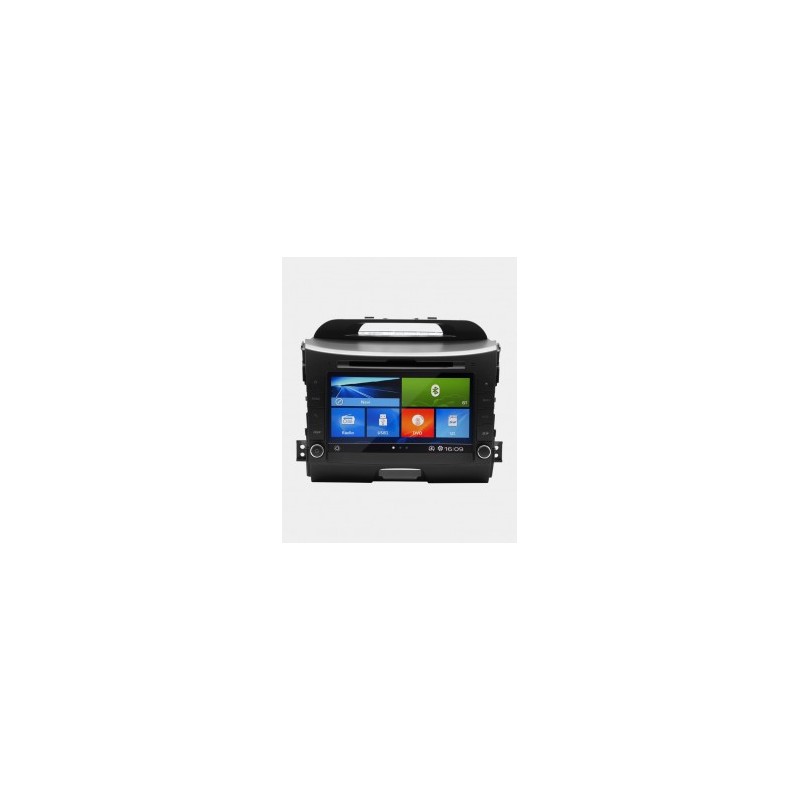 Estereo Sportage Kia Pantalla Tactil Gps Usb Dvd Sd Bluetooh